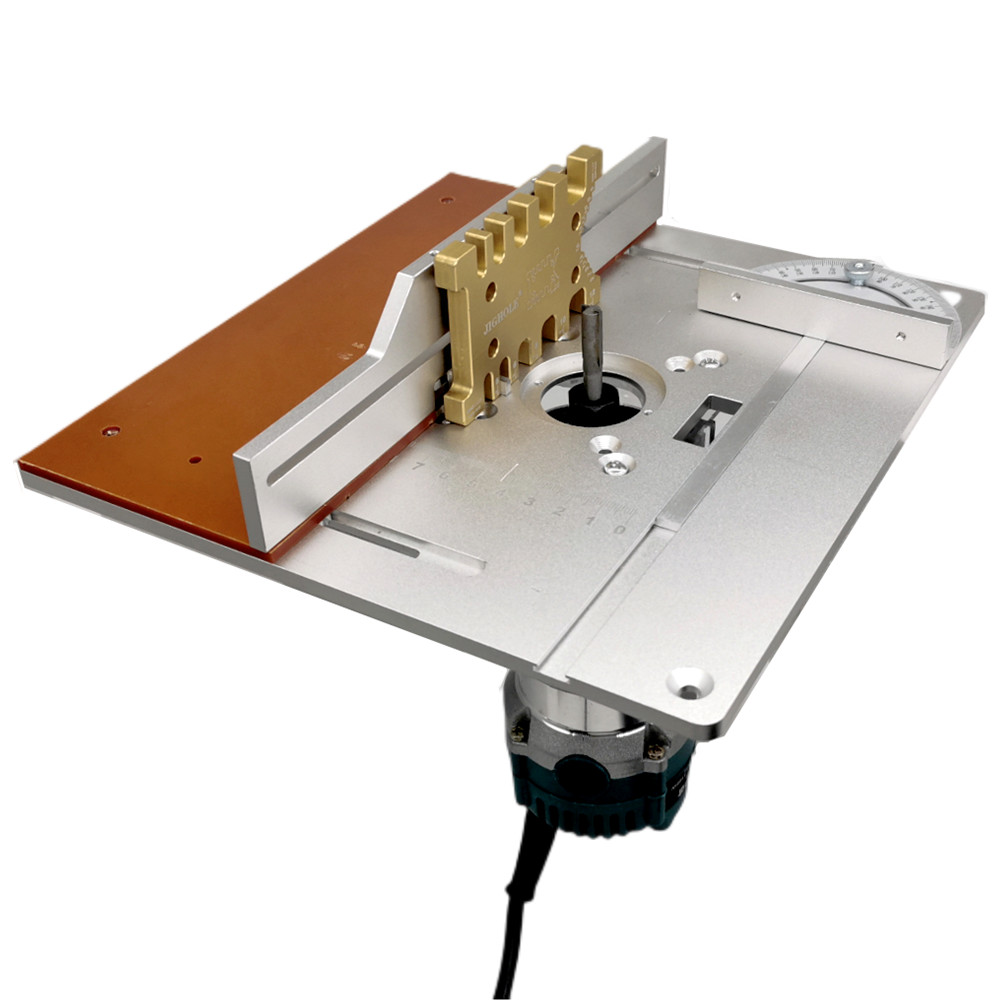 Scroll Saw Bench - Aluminiowa płyta stołowa routera Elektryczna płyta