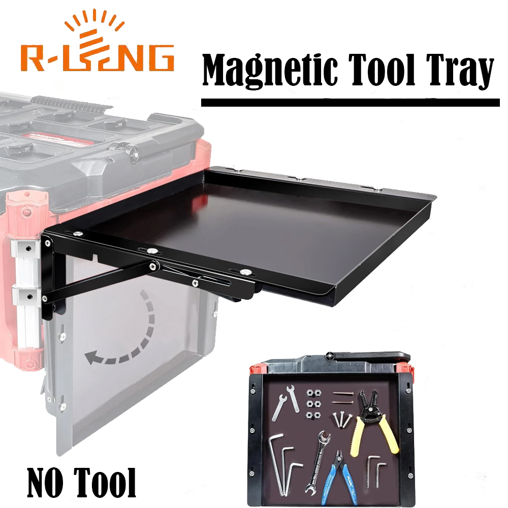 Power Tools Tool Box - Składany magnetyczny stolik pasujący do skrzynki