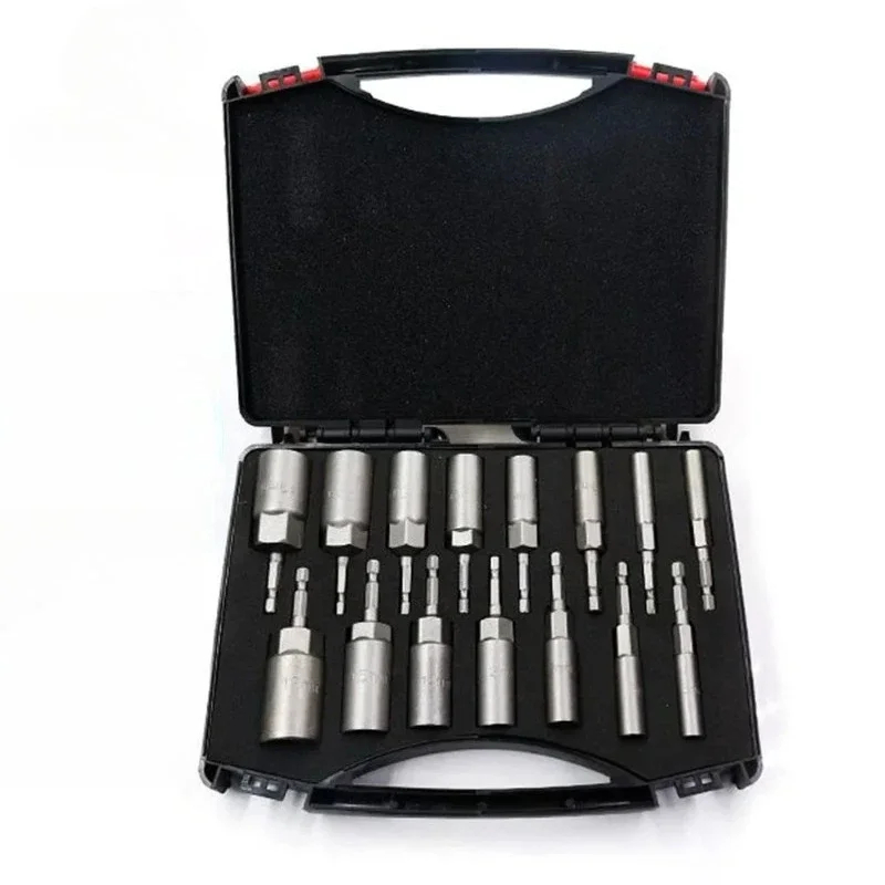 Power Tools For Sale - Zestaw nasadek sześciokątnych 5.5mm-19mm, wiertarki, wkrętaki