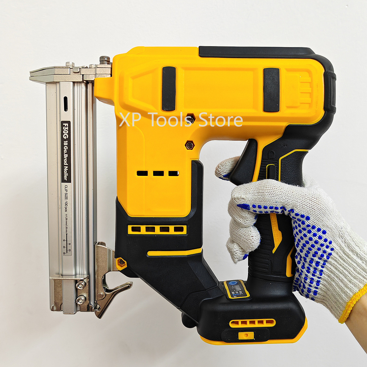 Staple Gun Electric - Akumulatorowy pistolet do gwoździ prosty/kształt N