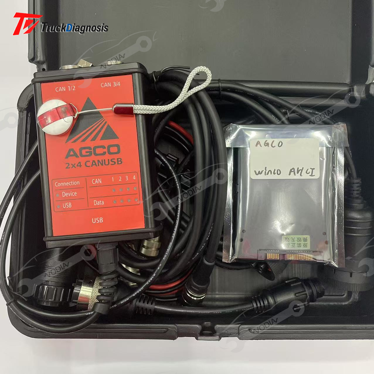 Power Key Tools - do AGCO Zestaw diagnostyczny do AGCO