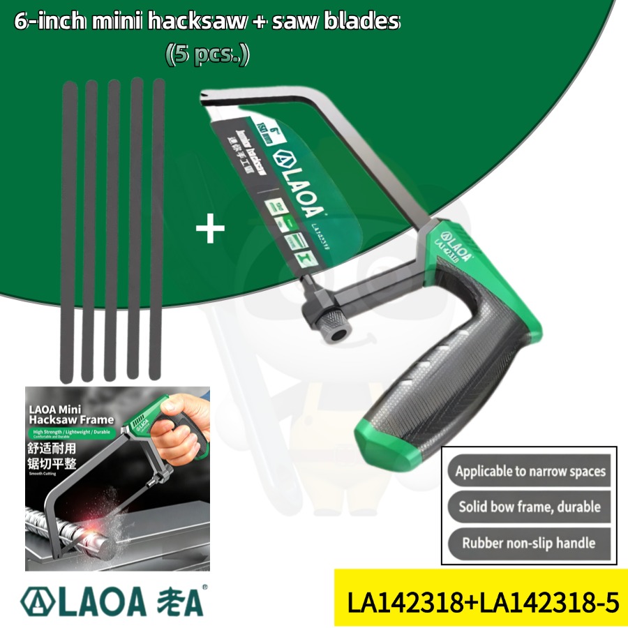 Oscillating Multi Tool - Mini piła ręczna LAOA 6 cali