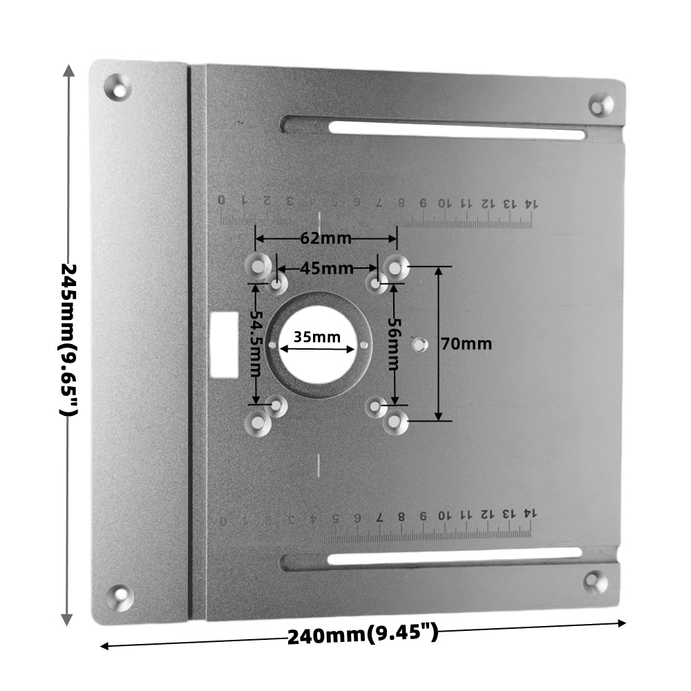 Aluminiowa płyta stołowa route – Scroll Saw Bench recenzja i cena