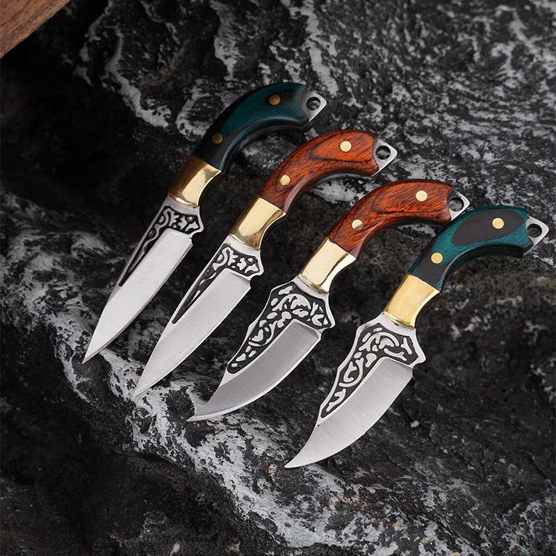 Nóż EDC z drewnianą rękojeścią – Power Key Tools recenzja i cena