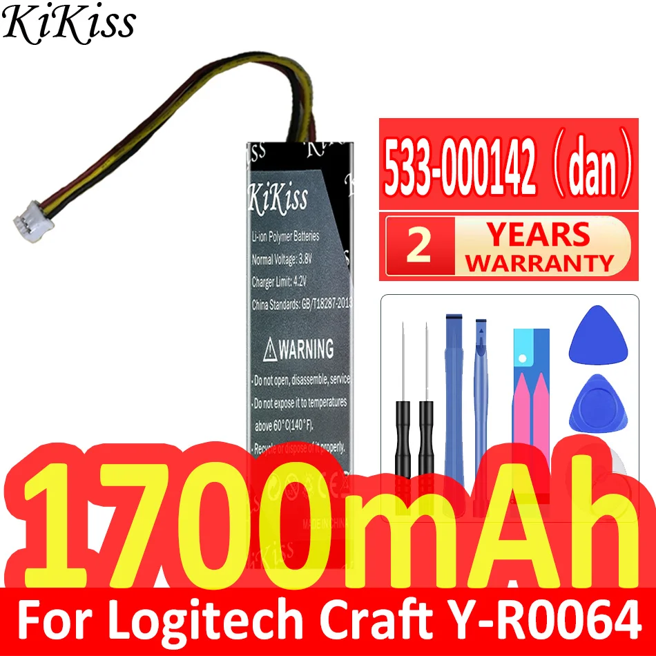 1700mAh KiKiss wydajna bateria – Power Key Tools recenzja i cena
