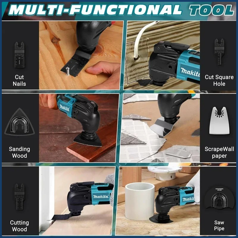 Wielofunkcyjne elektryczne nar – Oscillating Multi Tool recenzja i cena