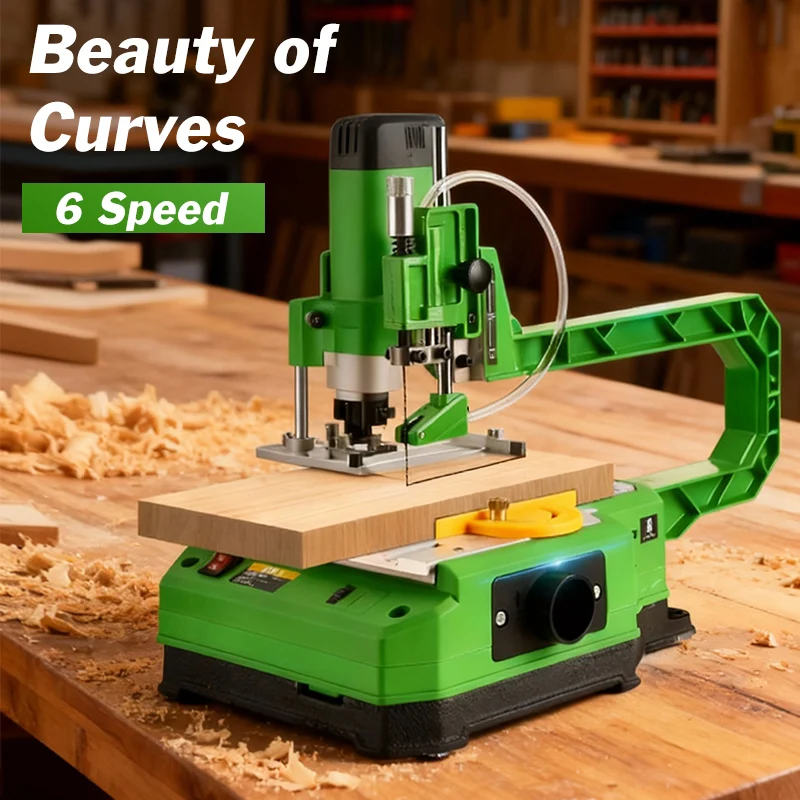 Piła krzywkowa stołowa do prec – Scroll Saw Bench recenzja i cena