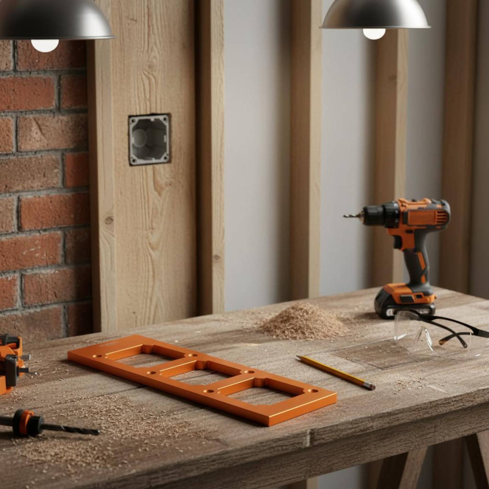 Szablon do wycinania otworów w – Power Tools Tool Box recenzja i cena