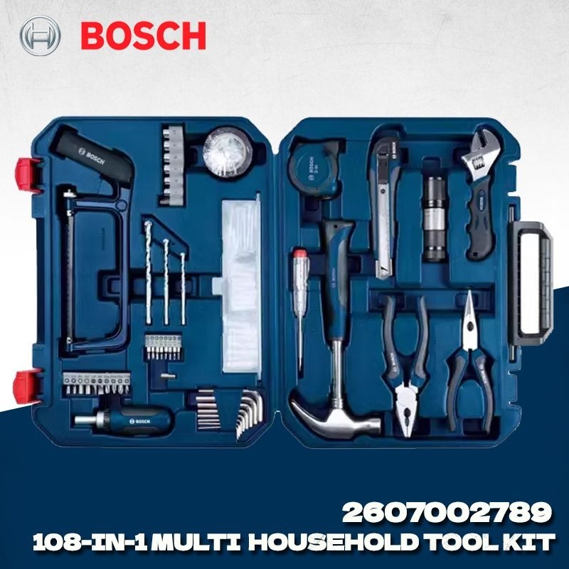 BOSCH 2607002789 108-elementow – Power Tools Tool Box recenzja i cena