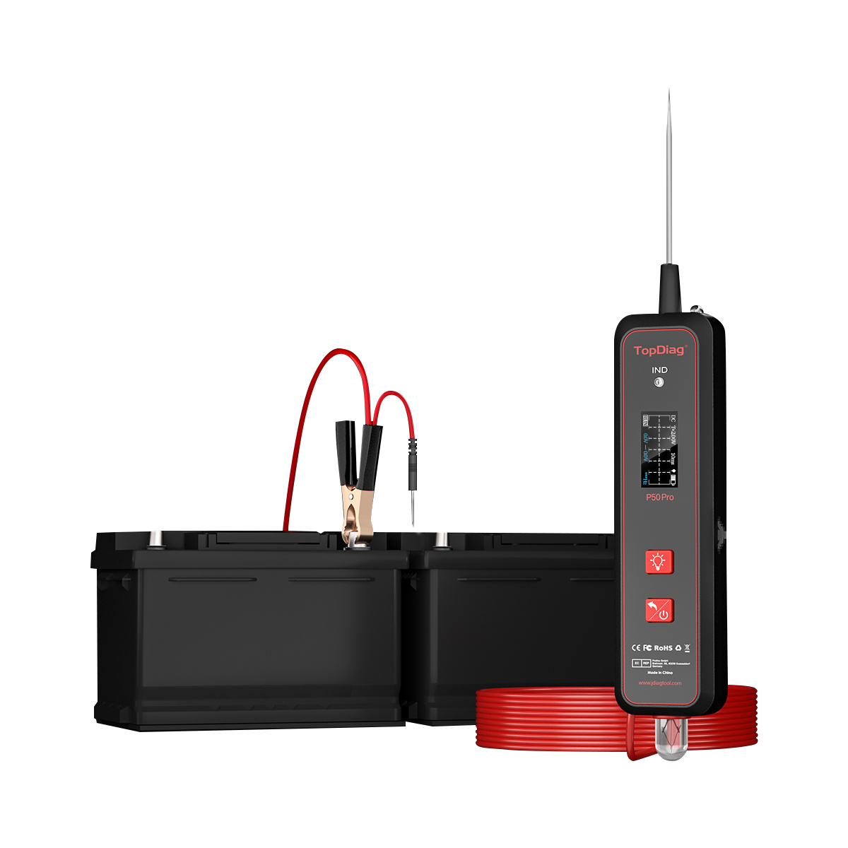 Tester obwodów samochodowych P – Power Tools Voltage recenzja i cena