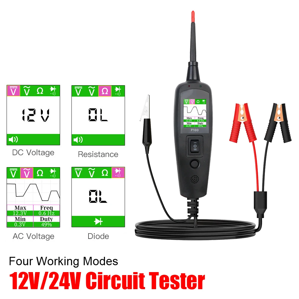 Tester obwodów samochodowych P – Power Tools Voltage recenzja i cena