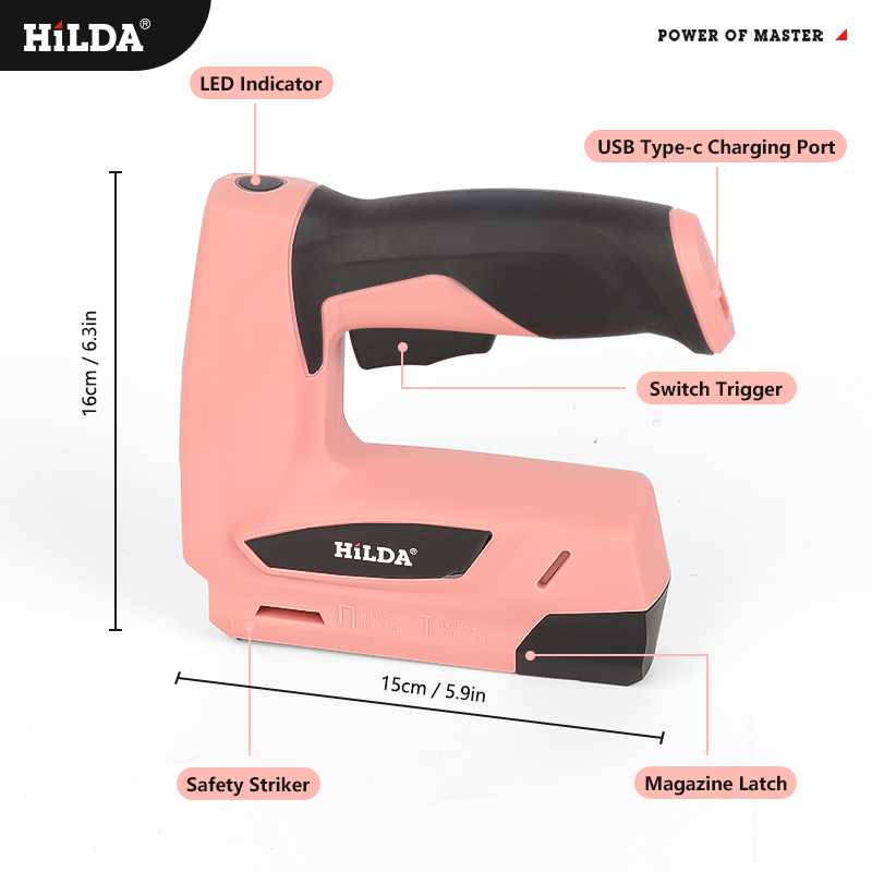 Elektryczna zszywarka HILDA, a – Staple Gun Electric recenzja i cena